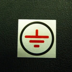 Таблички из алюминия — Знак заземления — фото